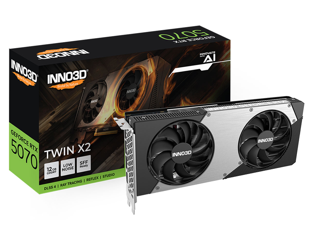 GeForce RTX 5070 TWIN X2 GD5070-12GERX2 [PCIExp 12GB]【国内正規品】