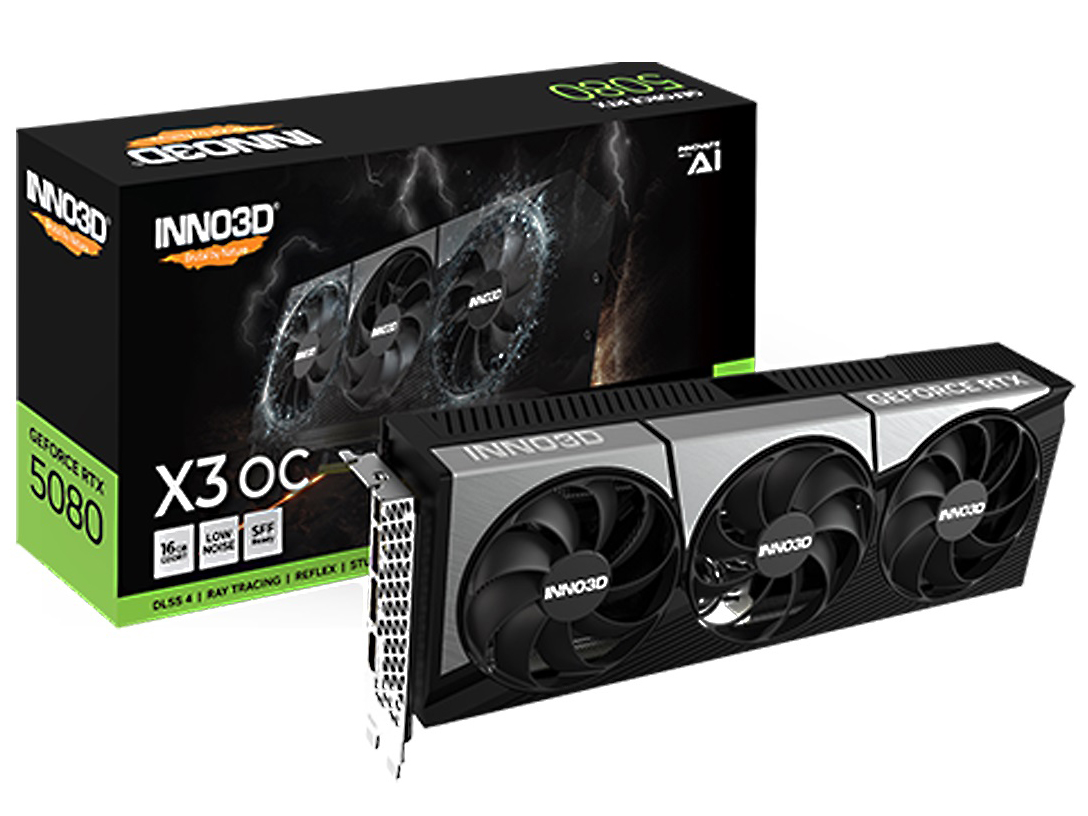 GeForce RTX 5080 X3 OC GD5080-16GERX3OC [PCIExp 16GB]【国内正規品】